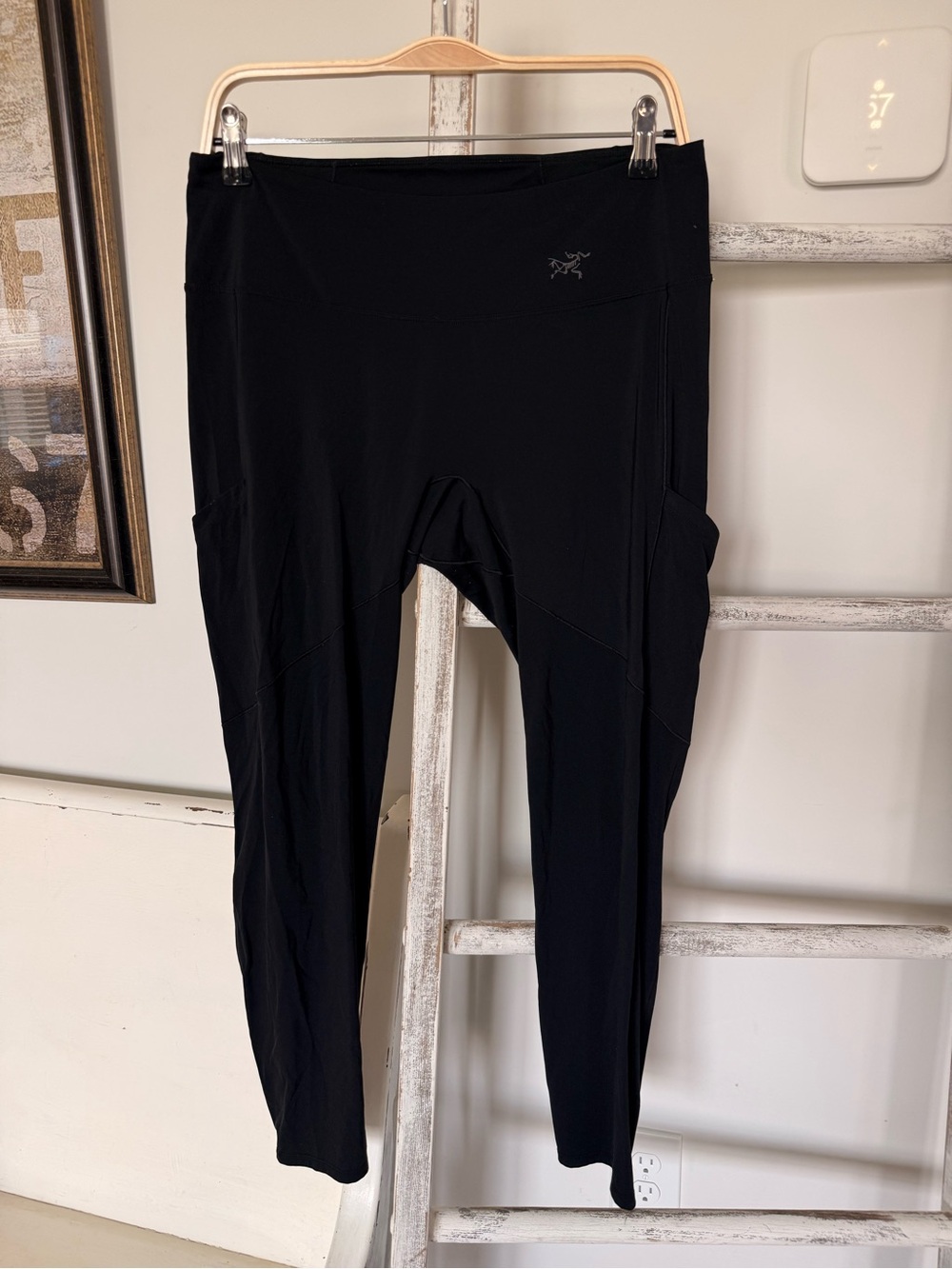 Arc'teryx Oriel Legging Womens Large Black Lightweight Hiking Climbing Pockets